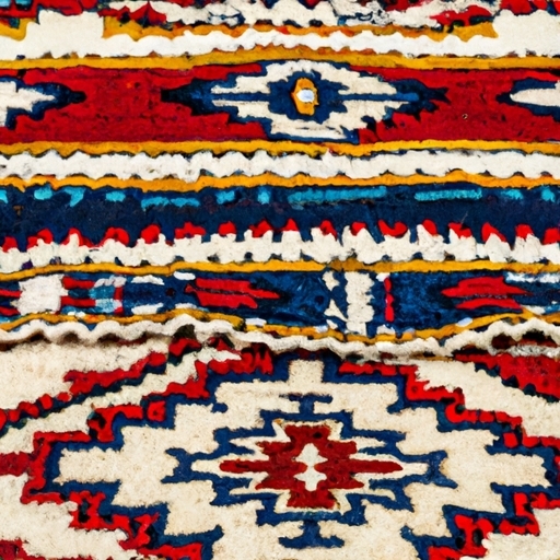 Vintage Handcrafted Southwestern Rug